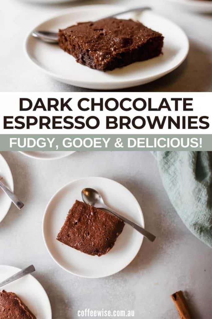 DARK CHOCOLATE ESPRESSO BROWNIES RECIPE