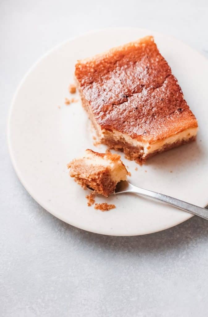espresso cheesecake bars
