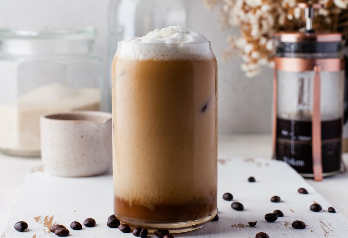 Iced Cold Brew With Coconut Milk Coffeewise