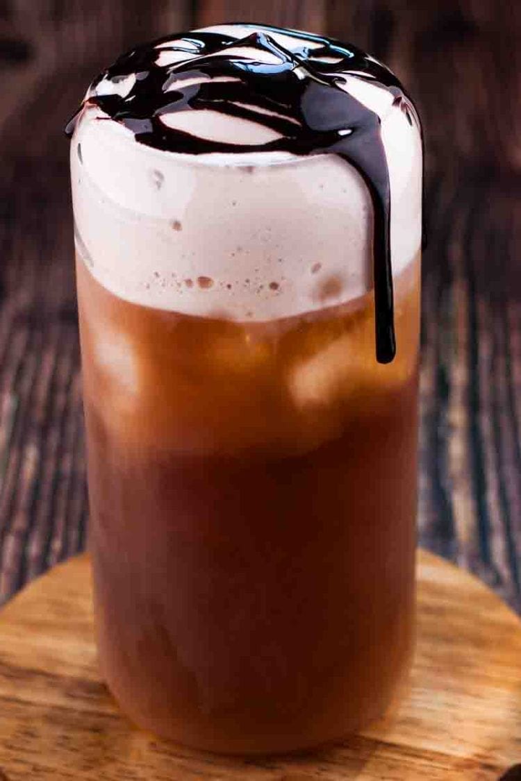 light choc cream cold brew coffee.