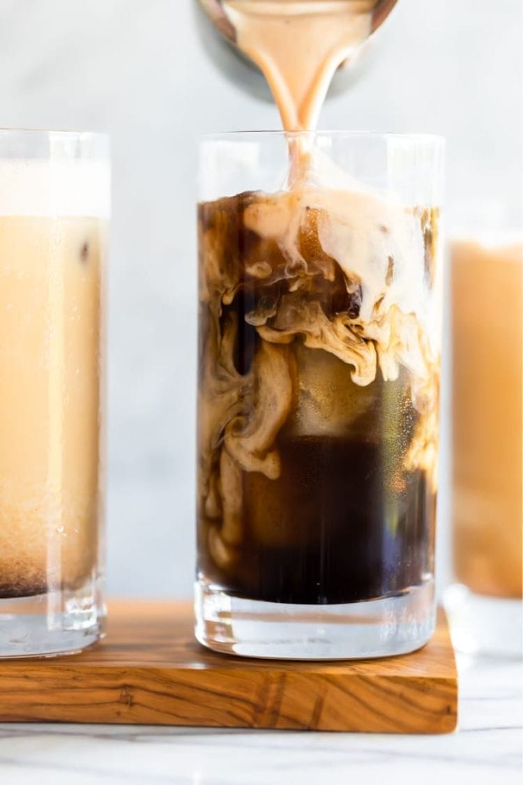 light pumpkin cream cold brew.