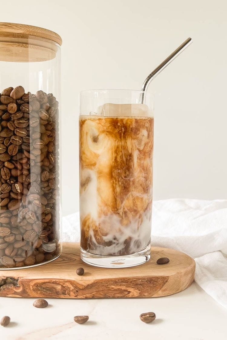 soy cold brew coffee.