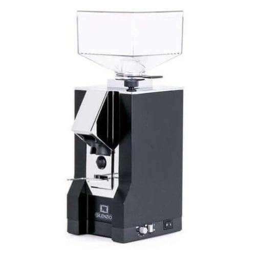 eureka mignon silenzio grinder in black.